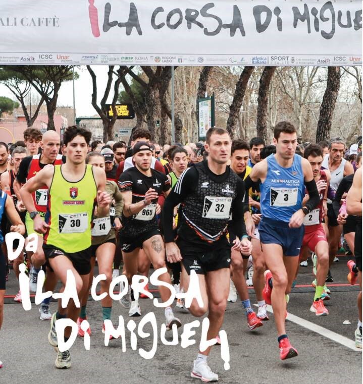 Ad Andria la tappa della Corsa di Miguel. Domani 11 febbraio allo Stadio Sant’Angelo dei Ricchi